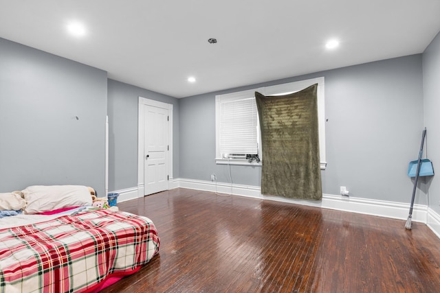 844 Haskell Ave, Rockford, IL 61103 - bedroom featuring wood-type flooring and recessed lighting