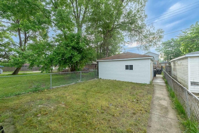 8007 S Avalon Ave, Chicago, IL 60619 - view of fenced backyard