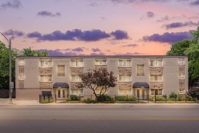 7952 Madison St Unit 2E, River Forest, IL 60305 - view of property at dusk