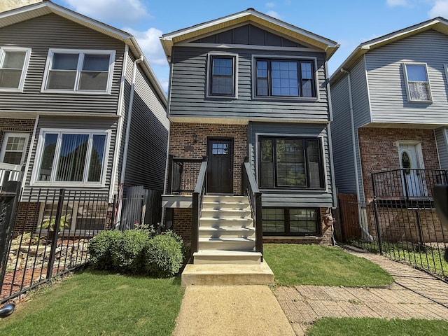 2514 W Washington Blvd, Chicago, IL 60612 - view of front of property with brick siding and board and batten siding