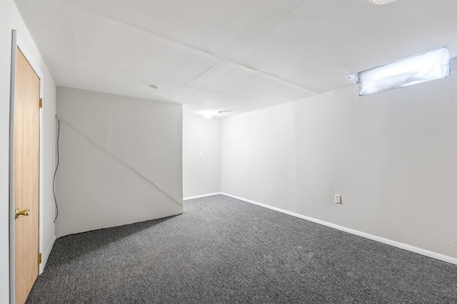 3075 Kingston Ct, Streamwood, IL 60107 - finished below grade area with carpet flooring and baseboards