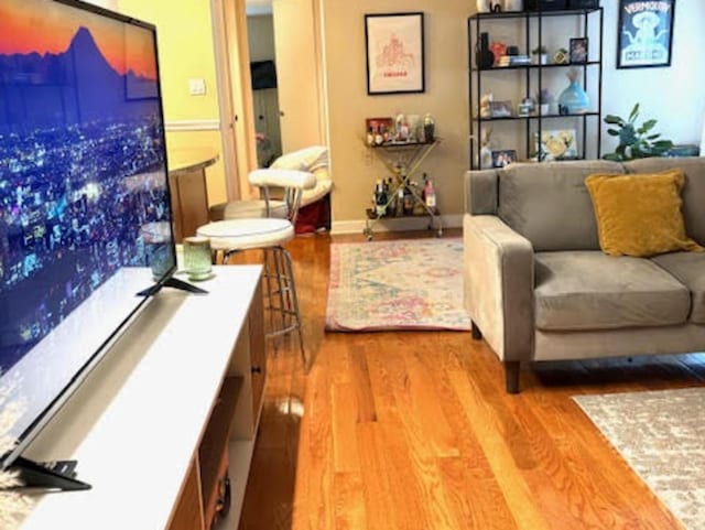 1339 N Dearborn St Unit 4A, Chicago, IL 60610 - living room with wood finished floors