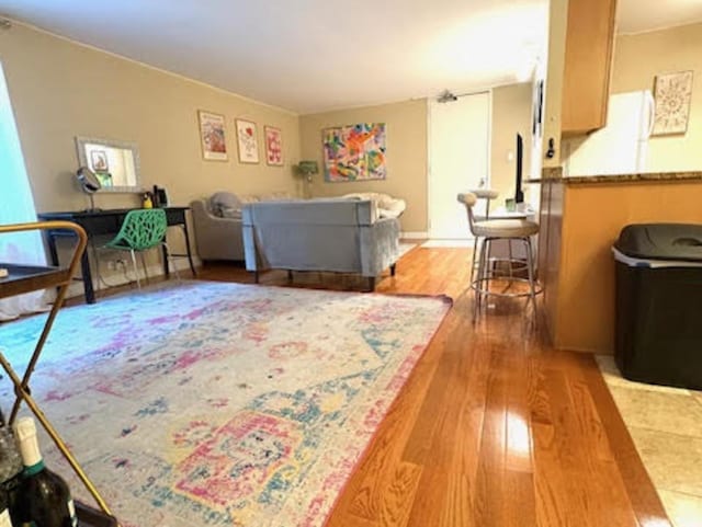 1339 N Dearborn St Unit 4A, Chicago, IL 60610 - living area featuring light wood-style floors