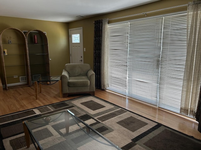9842 S 88th Ave, Palos Hills, IL 60465 - living room with wood finished floors