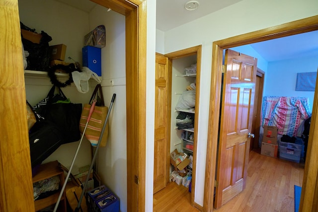 4444 N Central Ave Unit 2W, Chicago, IL 60630 - hallway featuring wood finished floors