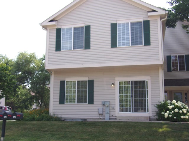 570 Windsor Dr Unit 570, Fox Lake, IL 60020 - view of front of home with a front lawn
