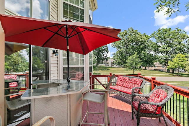 229 Ascot Ln, Streamwood, IL 60107 - view of deck