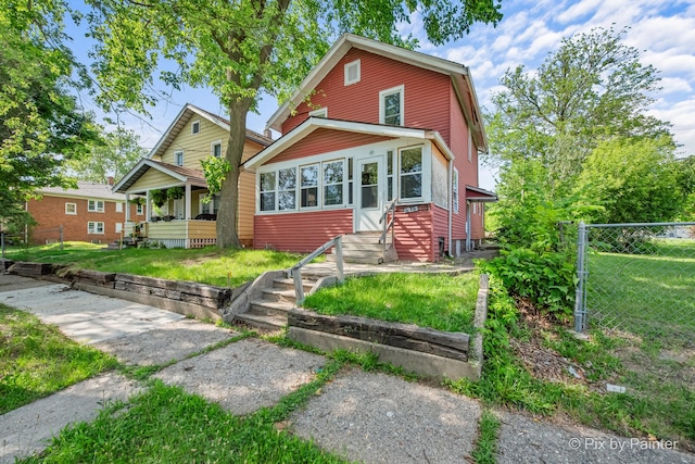 2213 Elm St, Rockford, IL 61102 - view of front of house with entry steps