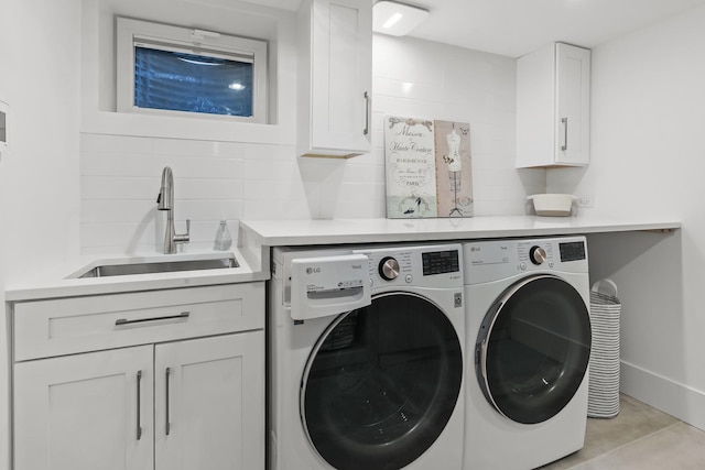 4944 Jarvis Ave, Skokie, IL 60077 - laundry room featuring washing machine and dryer and cabinet space