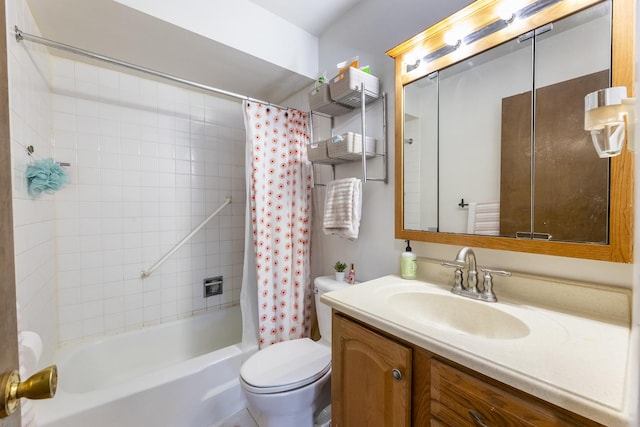 5715 Park Pl Unit K1, Crestwood, IL 60418 - bathroom featuring vanity and shower / bathtub combination with curtain