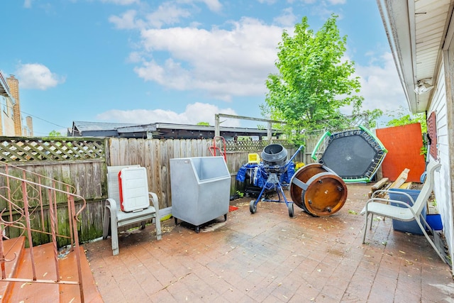 5228 W 54th St, Chicago, IL 60638 - fenced backyard featuring a patio area