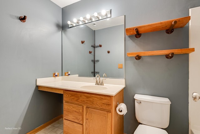 2517 Oak Tree Ln, Plainfield, IL 60586 - bathroom with vanity and toilet