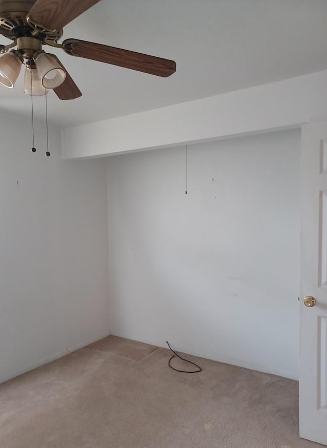 20137 Woodale St Unit 20137, Lynwood, IL 60411 - empty room with light colored carpet and ceiling fan