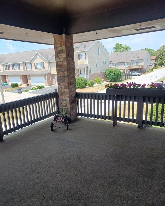 20137 Woodale St Unit 20137, Lynwood, IL 60411 - view of patio / terrace featuring a residential view