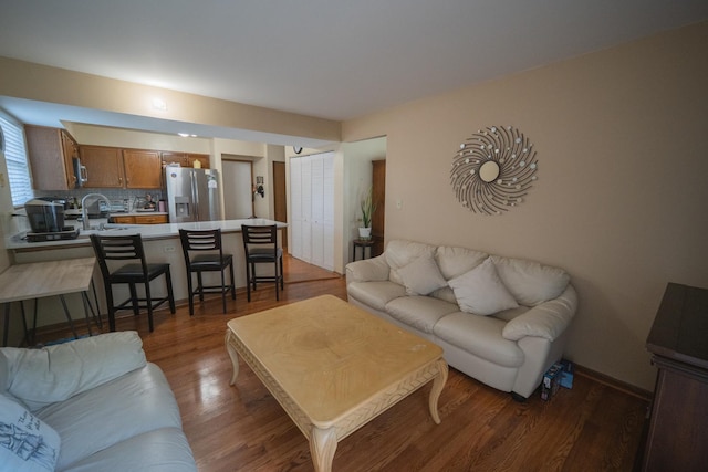 510 Orchards Pass, Bartlett, IL 60103 - living room featuring wood finished floors