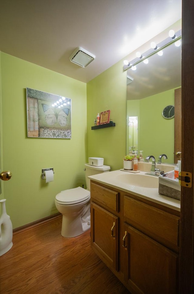 510 Orchards Pass, Bartlett, IL 60103 - half bath featuring wood finished floors and vanity