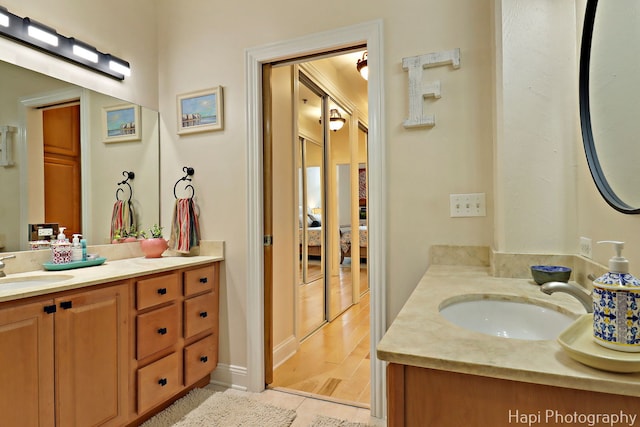 110 N 2nd St Unit 4, West Dundee, IL 60118 - bathroom featuring vanity