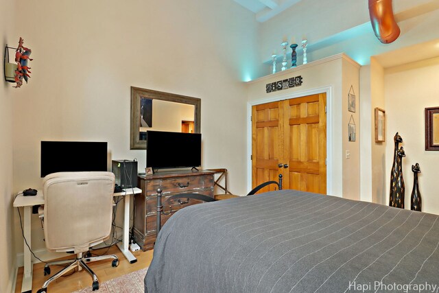 110 N 2nd St Unit 4, West Dundee, IL 60118 - bedroom featuring wood finished floors