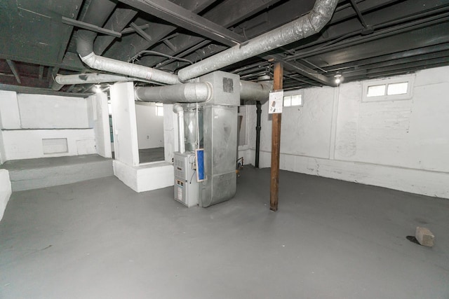 328 Silver St, Elgin, IL 60123 - basement featuring heating unit
