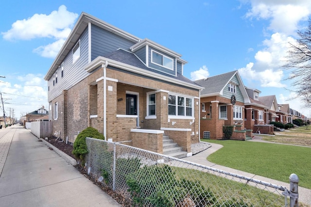 2613 Kenilworth Ave, Berwyn, IL 60402 - view of front of home with brick siding and a residential view