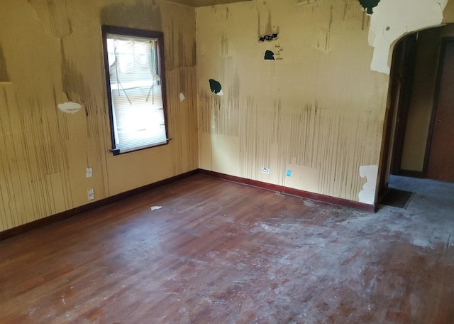15734 Marshfield Ave, Harvey, IL 60426 - empty room featuring wood finished floors