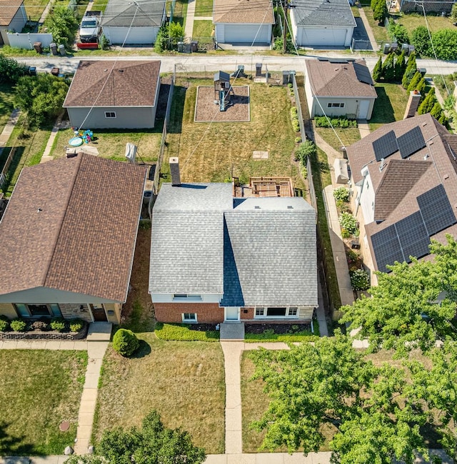 5051 Wright Ter, Skokie, IL 60077 - aerial view of residential area