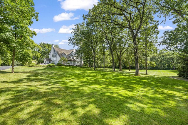 1755 Sunset Ln, Bannockburn, IL 60015 - view of grassy yard