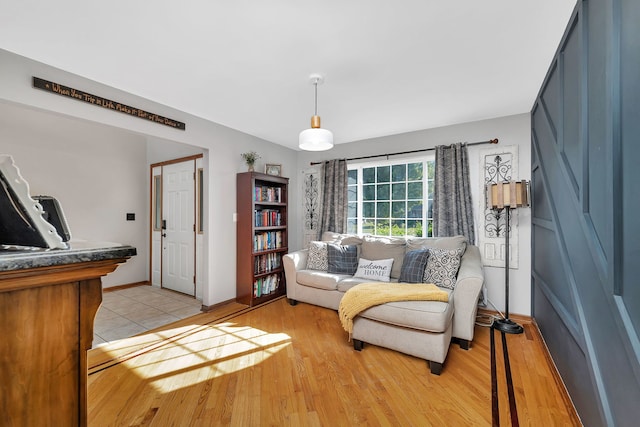 2570 Cobblestone Ct, Morris, IL 60450 - living room featuring light wood-style flooring