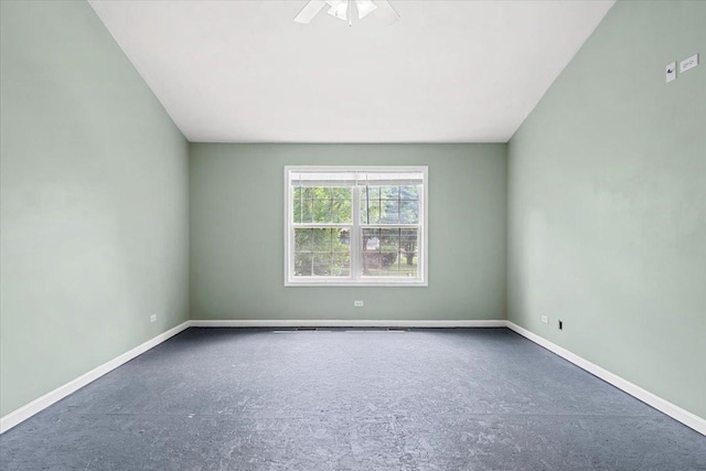 25612 W Woodlawn Ave, Antioch, IL 60002 - empty room featuring carpet and a ceiling fan