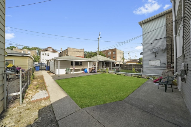 1802 S 50th Ave, Cicero, IL 60804 - fenced backyard with a patio