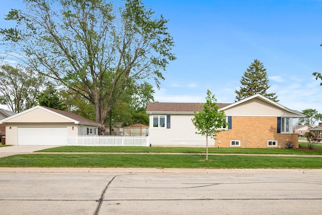 7288 174th Pl, Tinley Park, IL 60477 - view of front of house with a garage and driveway
