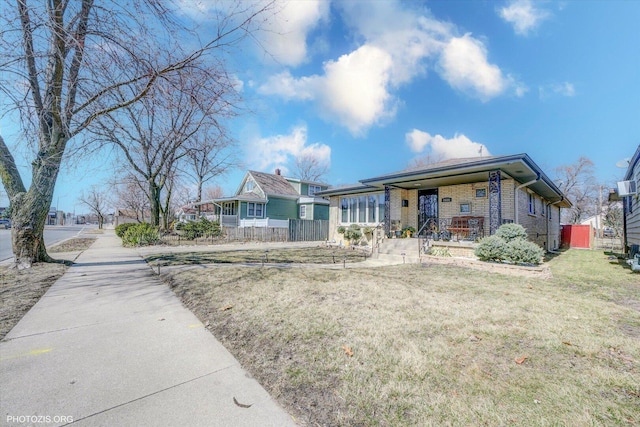 2606 Ridge Rd, Lansing, IL 60438 - view of front of home featuring a porch and brick siding