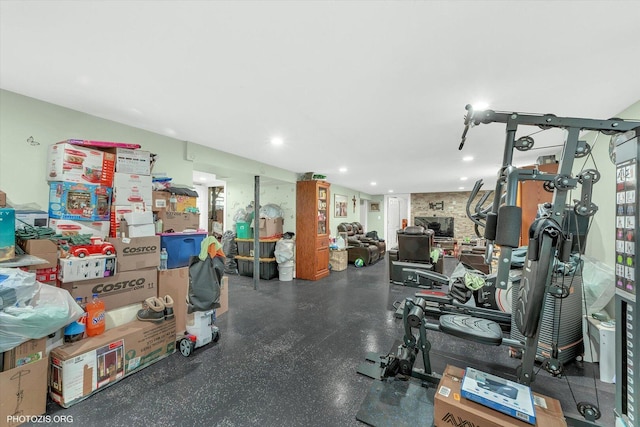 2606 Ridge Rd, Lansing, IL 60438 - view of exercise room
