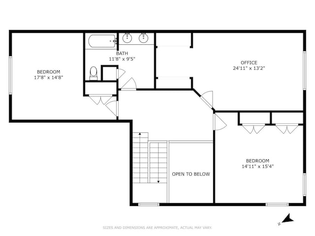 823 Balmoral Ln, Northbrook, IL 60062 - view of home floor plan