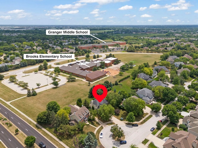 1123 Chadwick Ct, Aurora, IL 60502 - aerial perspective of suburban area