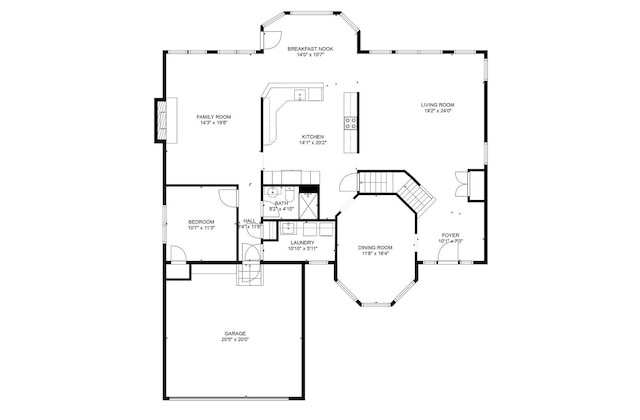 1123 Chadwick Ct, Aurora, IL 60502 - view of home floor plan