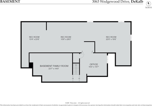 3063 Wedgewood Dr, Dekalb, IL 60115 - view of room layout
