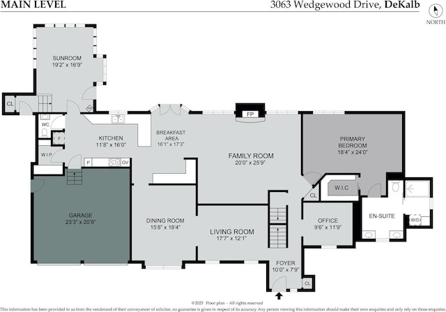 3063 Wedgewood Dr, Dekalb, IL 60115 - view of property floor plan