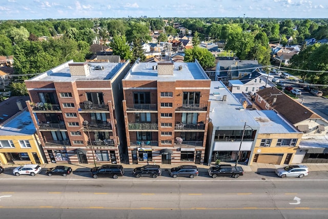 7443 W Irving Park Rd Unit 4E, Chicago, IL 60634 - aerial view