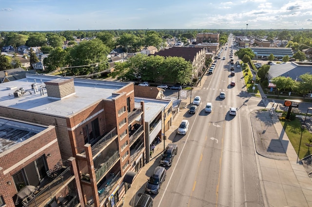 7443 W Irving Park Rd Unit 4E, Chicago, IL 60634 - drone / aerial view
