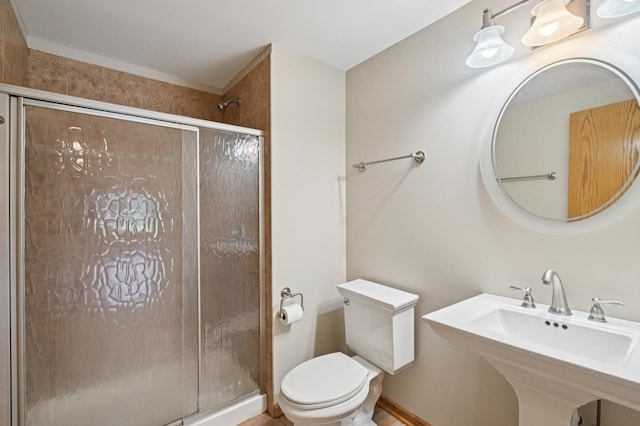 11636 Waterway Ct, Orland Park, IL 60467 - bathroom with a shower stall