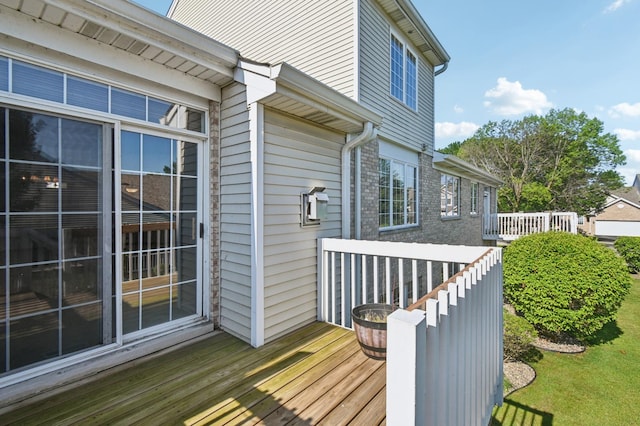 11636 Waterway Ct, Orland Park, IL 60467 - wooden terrace featuring a yard