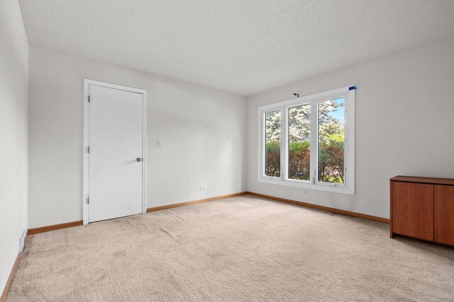 739 Crest Ave, Schaumburg, IL 60193 - carpeted spare room with a textured ceiling and baseboards