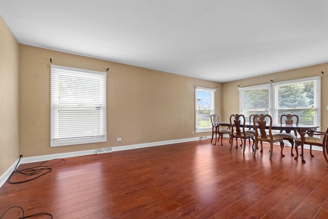 739 Crest Ave, Schaumburg, IL 60193 - dining area featuring dark wood-style floors