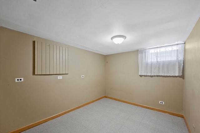 7826 S Kenneth Ave, Chicago, IL 60652 - spare room with baseboards and tile patterned floors