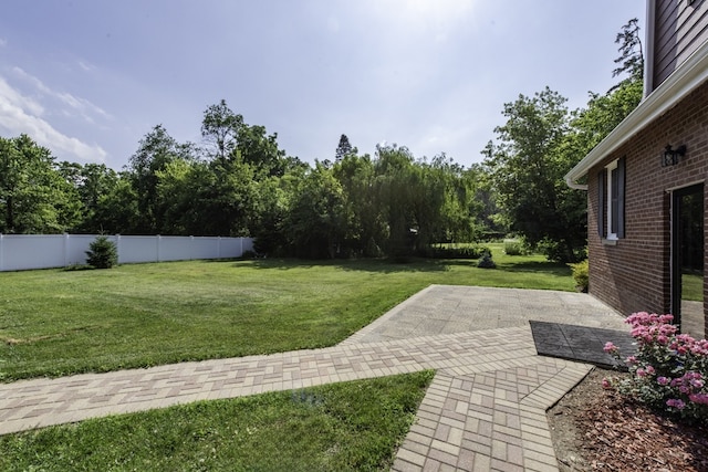 10415 W Ames Ave, Beach Park, IL 60087 - view of yard featuring a patio