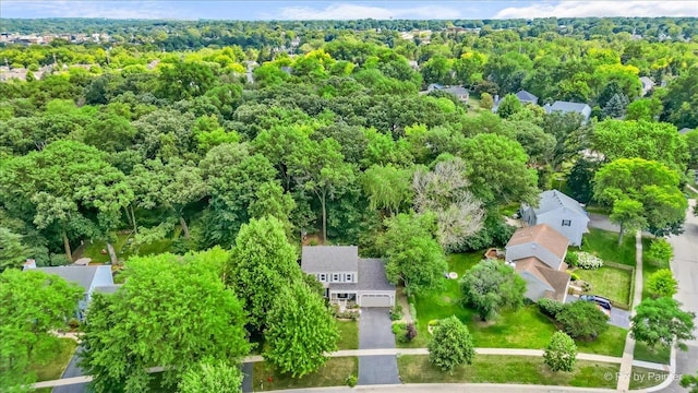 515 Timbers Trl, Saint Charles, IL 60174 - aerial view of a heavily wooded area