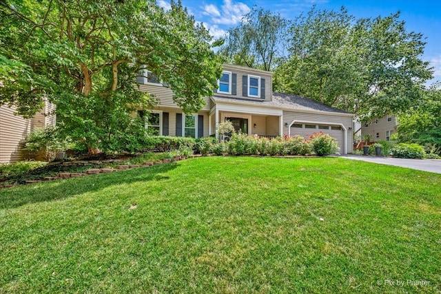 515 Timbers Trl, Saint Charles, IL 60174 - view of front of home with driveway, a garage, and a front yard