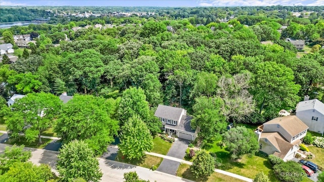 515 Timbers Trl, Saint Charles, IL 60174 - drone / aerial view of a forest