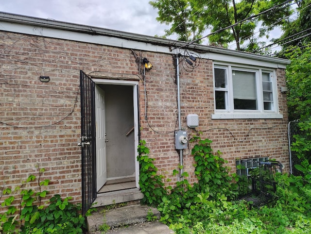 8924 S Paulina St, Chicago, IL 60620 - doorway to property with brick siding